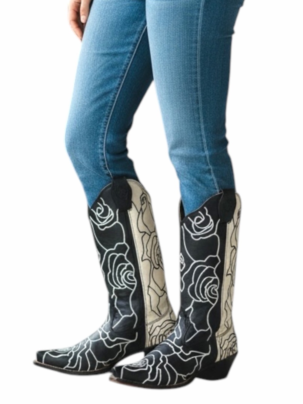 OLIVIA BENNETT by TWISTED X Steppin' Out Western Boots Size 10B
